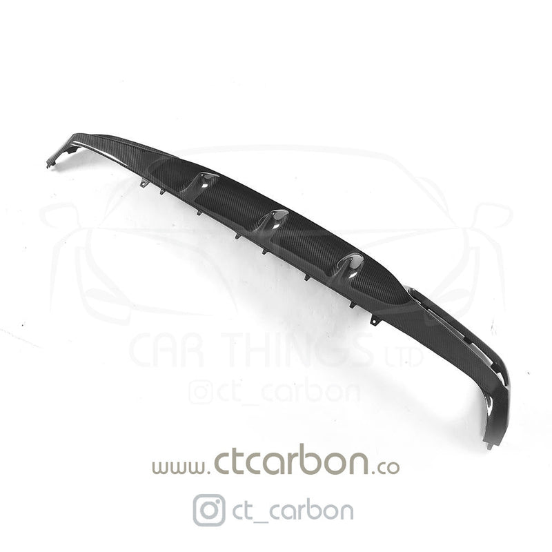 Load image into Gallery viewer, MERCEDES C63 W205 COUPE CARBON FIBRE DIFFUSER - OE STYLE - CT Carbon
