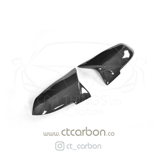 BMW CARBON MIRROR REPLACEMENT Fxx 1, 2, 3, 4 SERIES - OEM+ M STYLE - CT Carbon