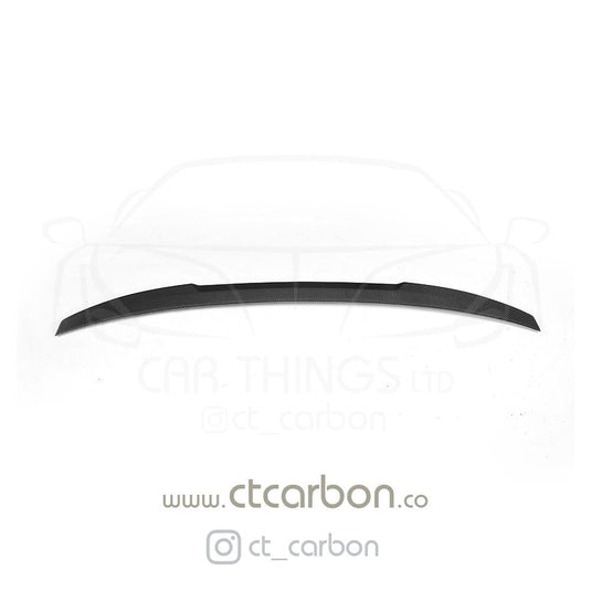 BMW M5 F90 & G30 5 SERIES CARBON FIBRE SPOILER - M4 STYLE - CT Carbon