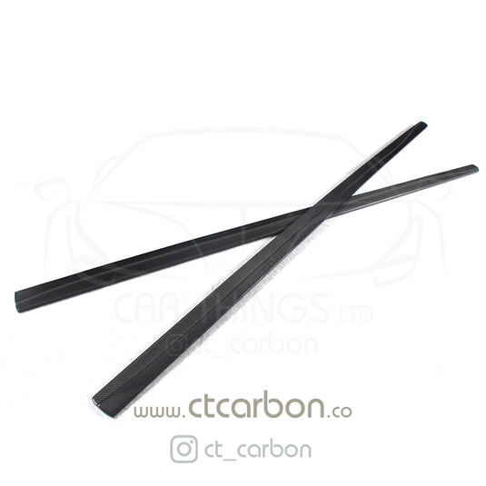 BMW F32 & F33 4 SERIES CARBON FIBRE SIDE SKIRTS - MP STYLE - CT Carbon