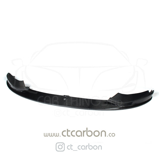 BMW F32 & F33 4 SERIES CARBON FIBRE SPLITTER - MP STYLE - CT Carbon