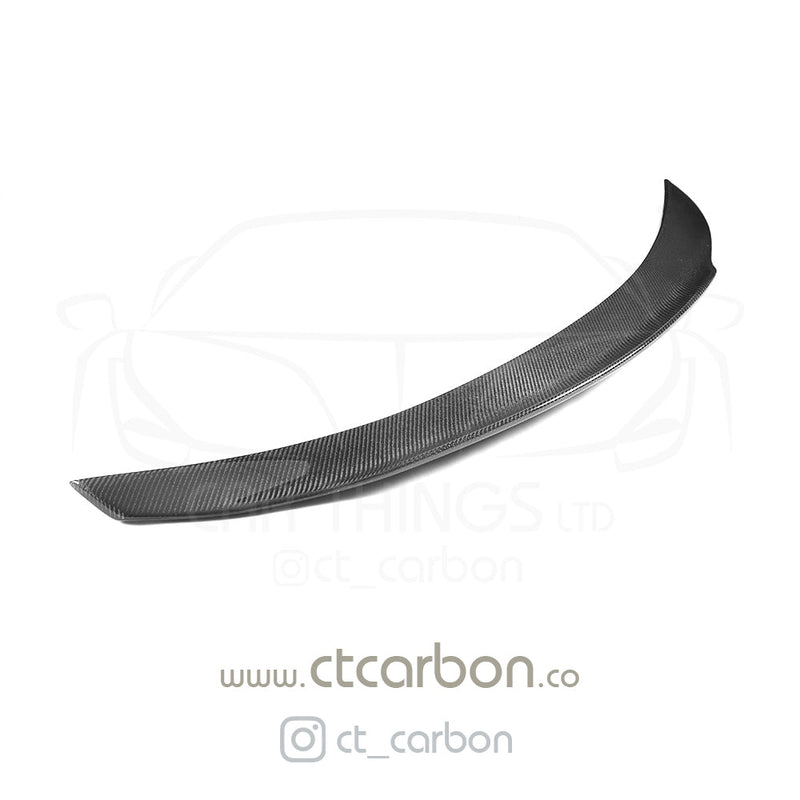 Load image into Gallery viewer, MERCEDES C63/C63S W205 SALOON CARBON SPOILER - DUCKTAIL PS STYLE - CT Carbon
