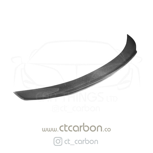 MERCEDES C63/C63S W205 SALOON CARBON SPOILER - DUCKTAIL PS STYLE - CT Carbon