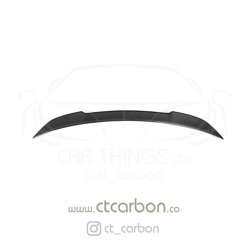 Load image into Gallery viewer, BMW M4 F82 CARBON FIBRE SPOILER - CS STYLE - CT Carbon
