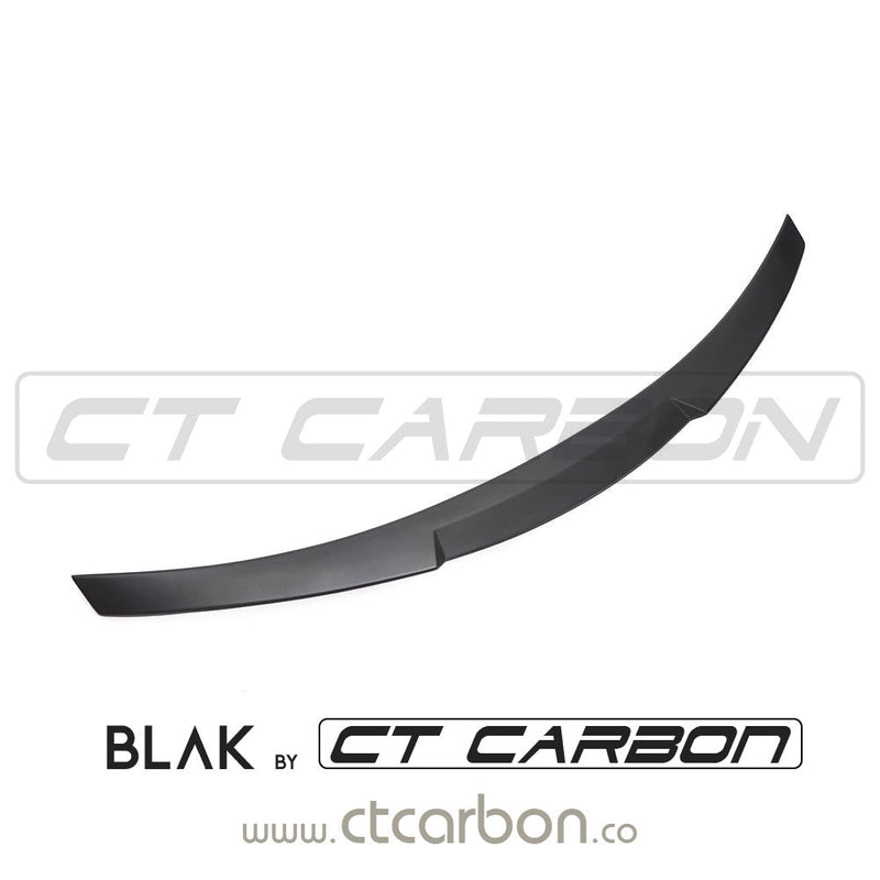 Load image into Gallery viewer, BMW M4 F82 MATTE BLACK SPOILER - V STYLE - CT Carbon
