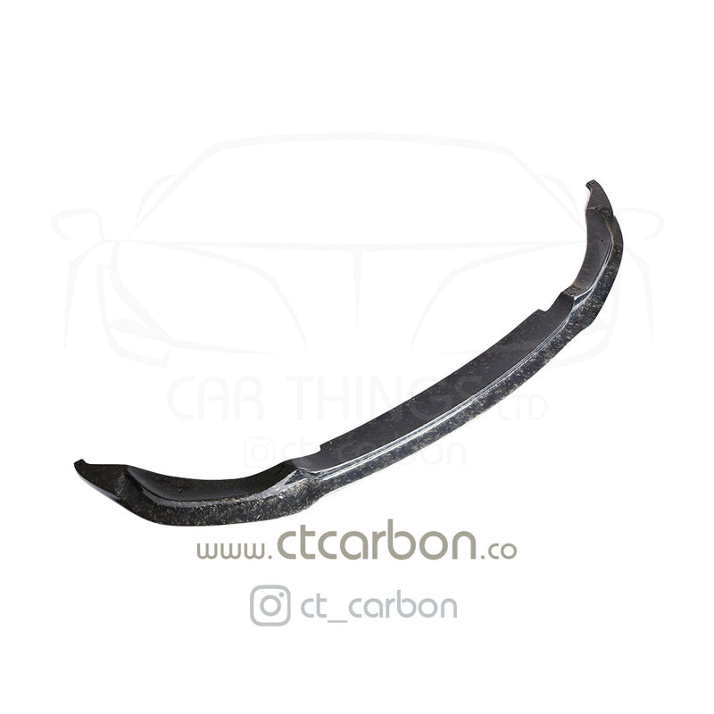 Load image into Gallery viewer, BMW M3/M4 (F80 F82 F83) FORGED CARBON FIBRE SPLITTER - V STYLE - CT Carbon
