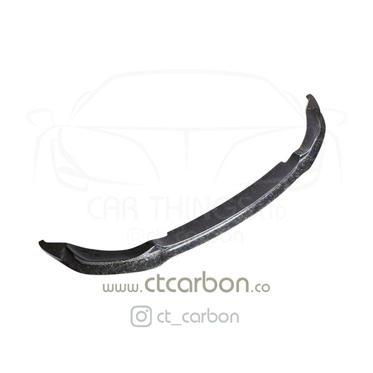 BMW M3/M4 (F80 F82 F83) FORGED CARBON FIBRE SPLITTER - V STYLE - CT Carbon