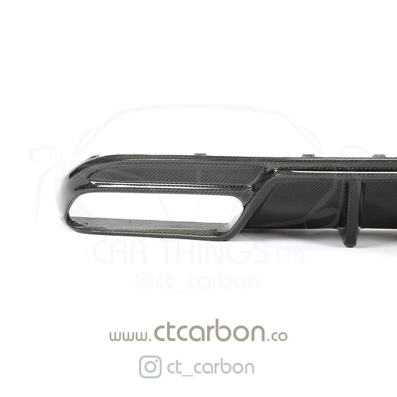 Load image into Gallery viewer, MERCEDES W205 C63 &amp; C63S SALOON 4DR CARBON DIFFUSER - CT DESIGN - CT Carbon
