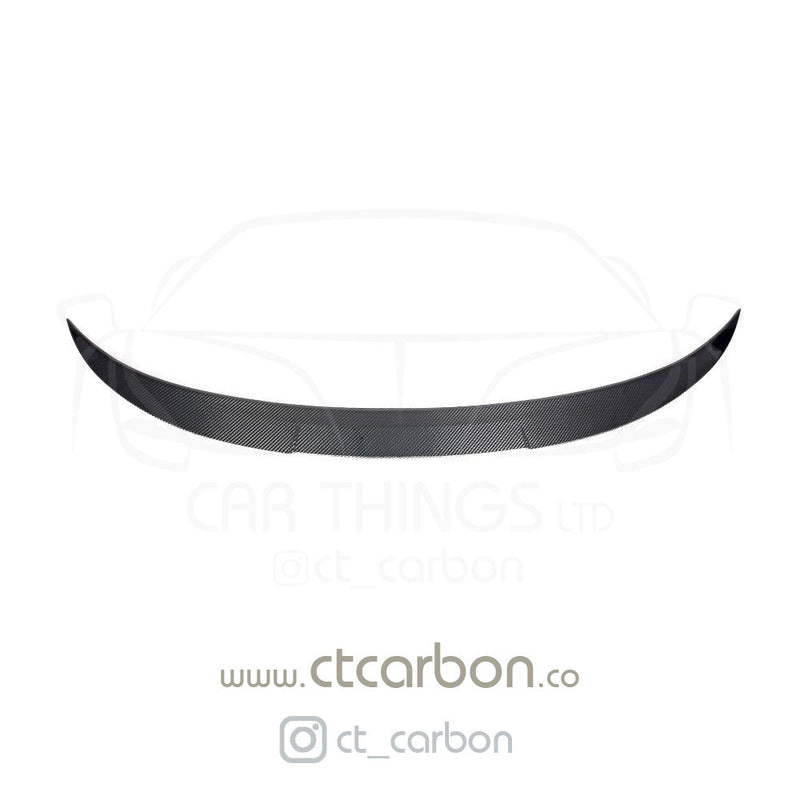 Load image into Gallery viewer, BMW M4 F83 &amp; F33 4 SERIES CARBON FIBRE SPOILER - V STYLE - CT Carbon
