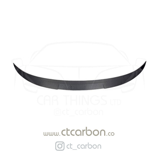 BMW M4 F83 & F33 4 SERIES CARBON FIBRE SPOILER - V STYLE - CT Carbon