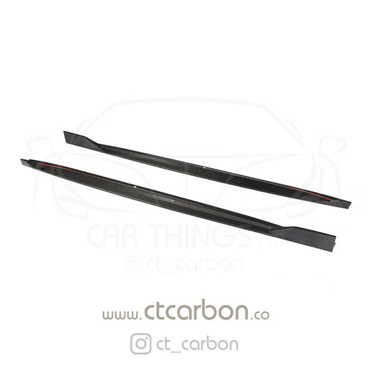 BMW X5 G05 CARBON FIBRE SIDE SKIRTS - CT DESIGN - CT Carbon