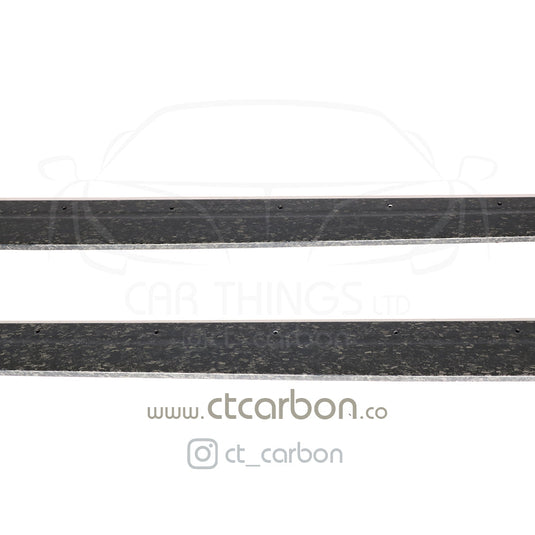 BMW M3/M4 (F80 F82 F83) FORGED CARBON FIBRE SIDE SKIRTS - MP STYLE - CT Carbon