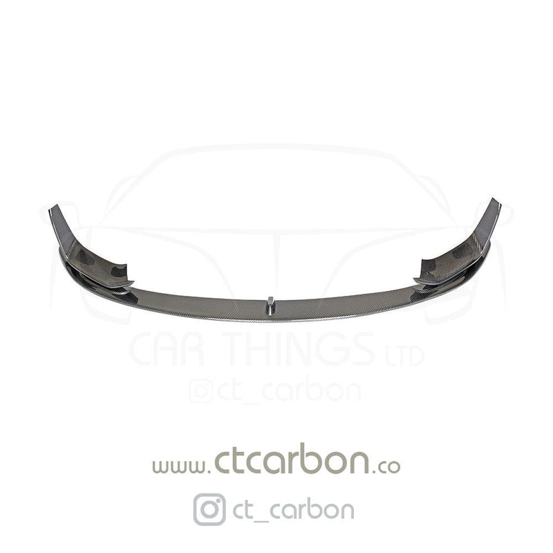 Load image into Gallery viewer, BMW M3/M4 (F80 F82 F83) CARBON FIBRE SPLITTER (3 PIECE) - MP STYLE - CT Carbon
