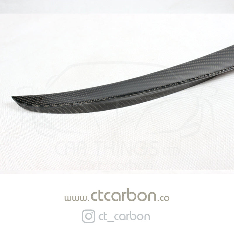 Load image into Gallery viewer, BMW M3 F80 &amp; F30 3 SERIES CARBON FIBRE SPOILER - MP STYLE - CT Carbon
