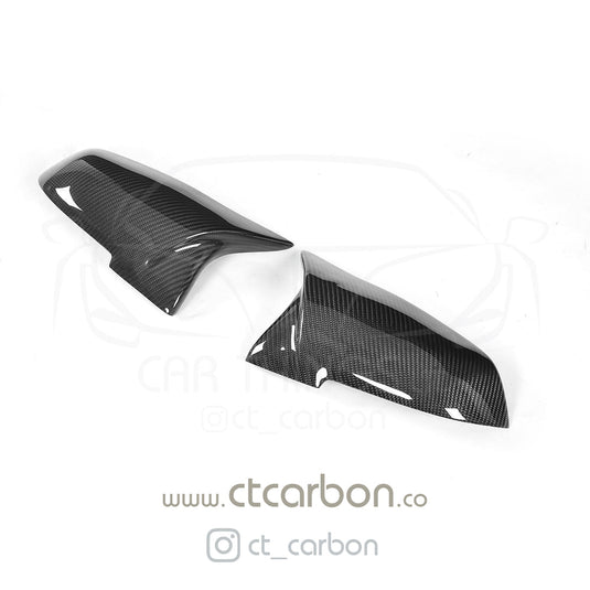 BMW CARBON MIRROR REPLACEMENT Fxx 1, 2, 3, 4 SERIES - OEM+ M STYLE - CT Carbon