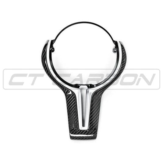 BMW Fxx M CAR CARBON FIBRE STEERING WHEEL TRIM