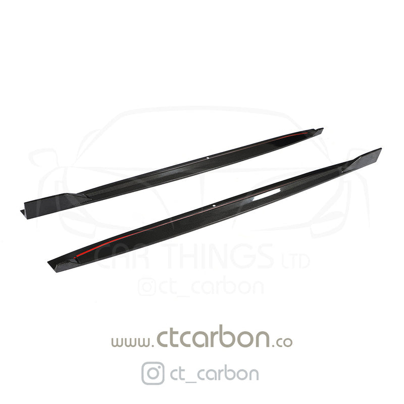 Load image into Gallery viewer, BMW X5 G05 CARBON FIBRE SIDE SKIRTS - CT DESIGN - CT Carbon
