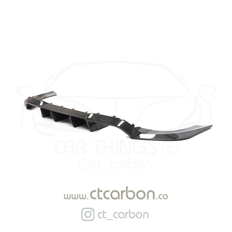 Load image into Gallery viewer, BMW M2 / M2C F87 CARBON FIBRE DIFFUSER - V STYLE - CT Carbon
