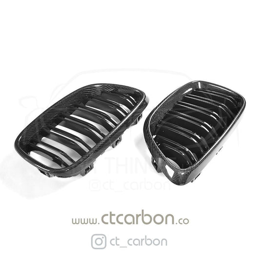 BMW M2/2 SERIES F87/F22 CARBON FIBRE GRILLS - CT Carbon