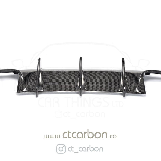 MERCEDES C-CLASS C63 W204 CARBON FIBRE DIFFUSER - DTM STYLE - CT Carbon