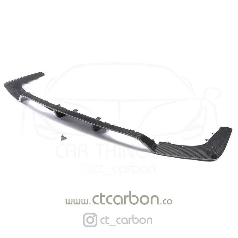 Load image into Gallery viewer, BMW M3/M4 (F80 F82 F83) CARBON FIBRE DIFFUSER - 3D STYLE - CT Carbon
