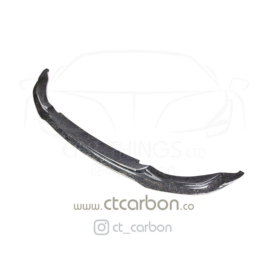 BMW M3/M4 (F80 F82 F83) FORGED CARBON FIBRE SPLITTER - V STYLE - CT Carbon