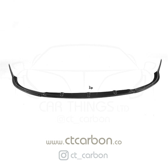 MERCEDES C63 W205 COUPE CARBON SPLITTER - ED1 STYLE - CT Carbon