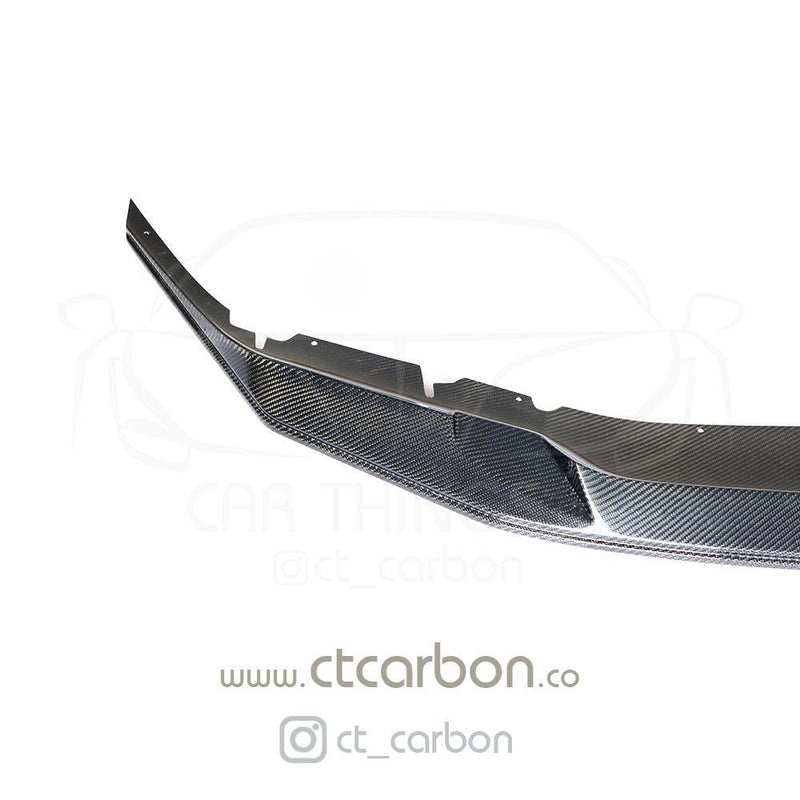 Load image into Gallery viewer, BMW M5 F90 CARBON FIBRE SPLITTER - GTS STYLE - CT Carbon
