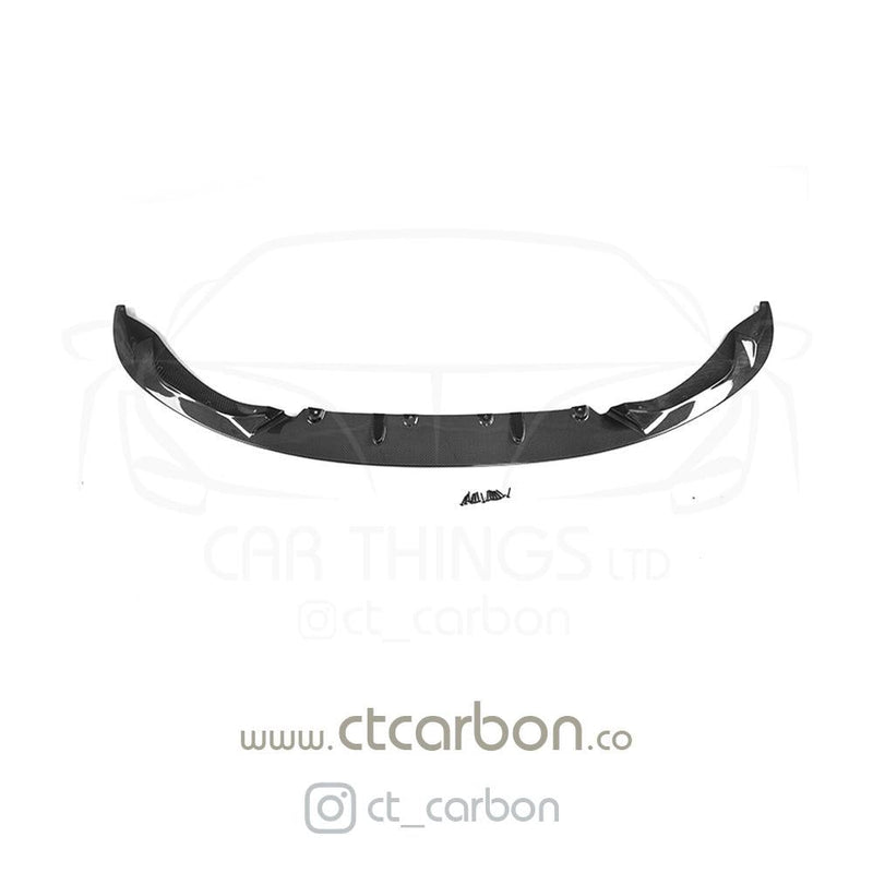 Load image into Gallery viewer, BMW M3/M4 (F80 F82 F83) CARBON FIBRE SPLITTER - 3D STYLE - CT Carbon
