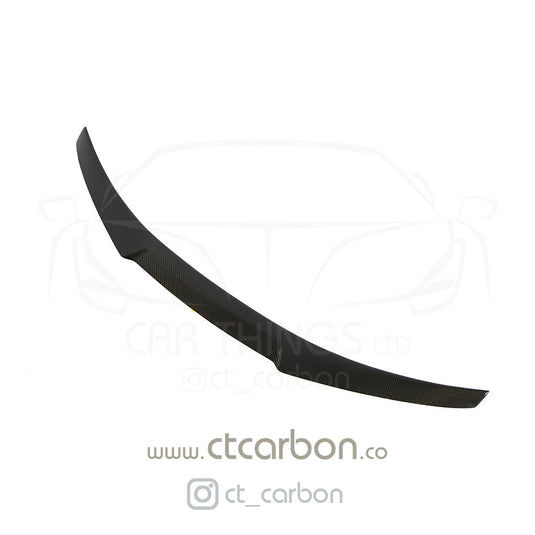 BMW M4 F82 CARBON FIBRE SPOILER - V STYLE - CT Carbon