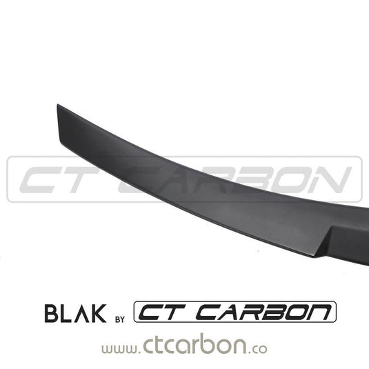 BMW M4 F82 MATTE BLACK SPOILER - V STYLE - CT Carbon