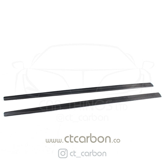 BMW F32 & F33 4 SERIES CARBON FIBRE SIDE SKIRTS - MP STYLE - CT Carbon