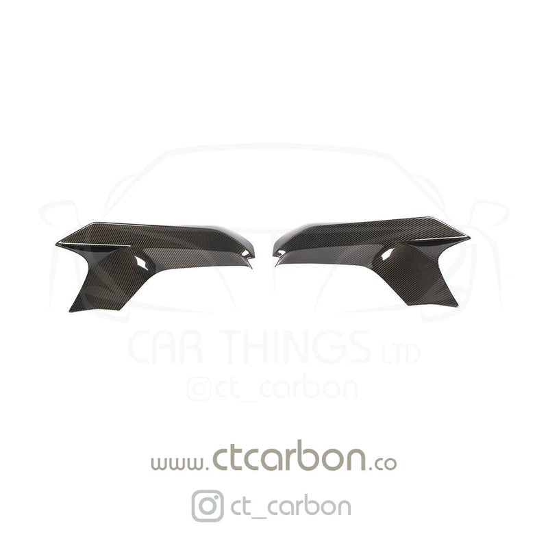 Load image into Gallery viewer, BMW M5 F90 CARBON FIBRE SPLITTERS - MP STYLE - CT Carbon
