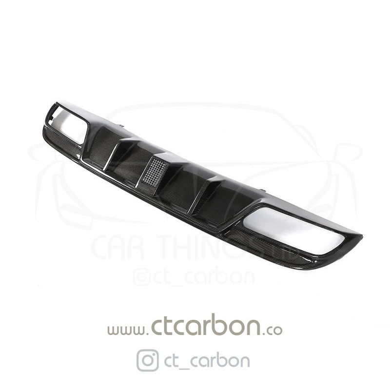 Load image into Gallery viewer, MERCEDES W205 C63 &amp; C63S SALOON 4DR CARBON DIFFUSER - CT DESIGN - CT Carbon
