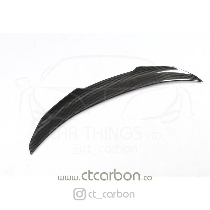 BMW M4 F82 CARBON FIBRE SPOILER - DUCKTAIL PS STYLE - CT Carbon