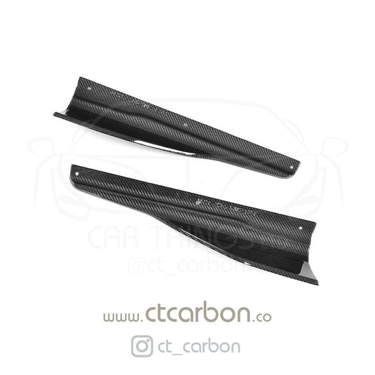 BMW M2 / M2C F87 CARBON FIBRE SIDE SKIRTS - MP STYLE - CT Carbon