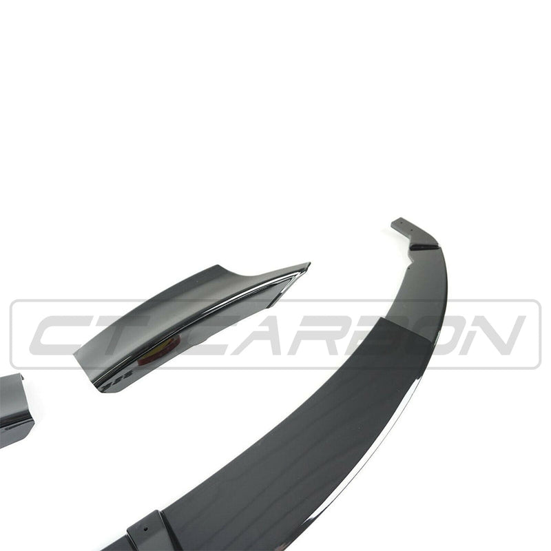 Load image into Gallery viewer, BMW 3 SERIES F30 GLOSS BLACK SPLITTER - MP STYLE - BLAK BY CT CARBON
