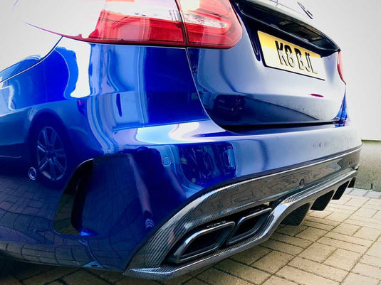 MERCEDES W205 C63 & C63S SALOON CARBON DIFFUSER - PS STYLE - CT Carbon