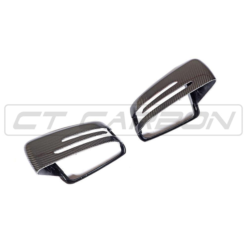 Load image into Gallery viewer, MERCEDES C &amp; E CLASS W204 &amp; W212 CARBON FIBRE MIRRORS
