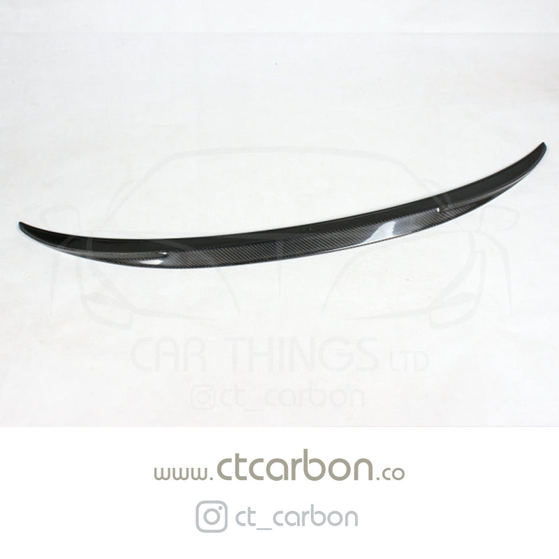 Load image into Gallery viewer, BMW M3 F80 &amp; F30 3 SERIES CARBON FIBRE SPOILER - MP STYLE - CT Carbon
