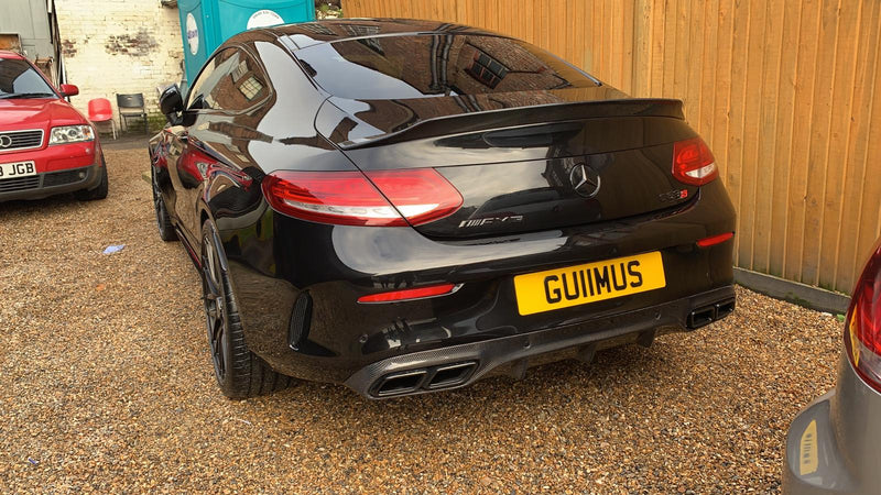 Load image into Gallery viewer, MERCEDES C63/C CLASS W205 CONVERTIBLE CARBON SPOILER - PS STYLE
