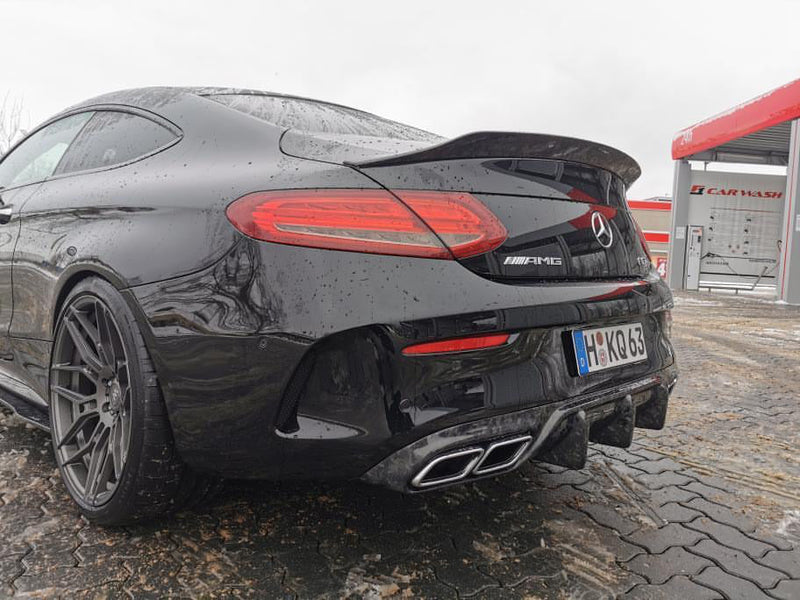 Load image into Gallery viewer, MERCEDES C63/C63S W205 COUPE FORGED CARBON SPOILER - DUCKTAIL PS STYLE - CT Carbon
