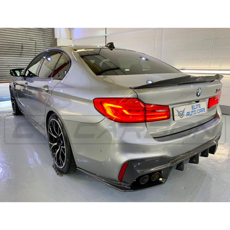 Load image into Gallery viewer, BMW F90 M5 CARBON FIBRE DIFFUSER - 3D STYLE
