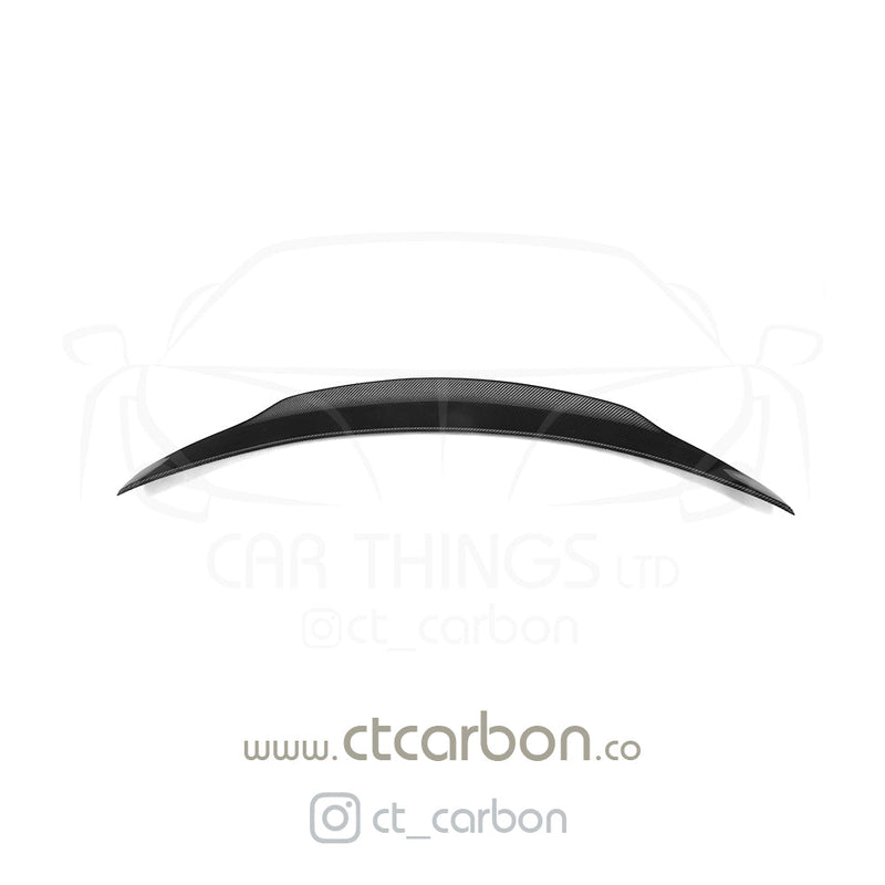 Load image into Gallery viewer, MERCEDES C63/C63S W205 SALOON CARBON SPOILER - DUCKTAIL PS STYLE - CT Carbon
