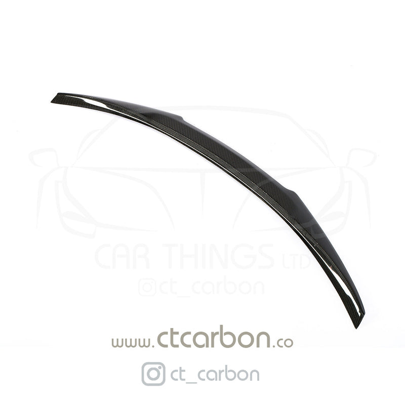 Load image into Gallery viewer, BMW M4 F82 CARBON FIBRE SPOILER - V STYLE - CT Carbon
