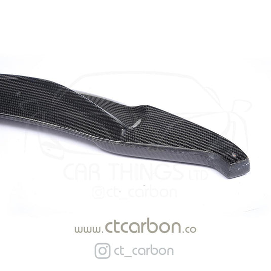 BMW M3/M4 (F80 F82 F83) CARBON FIBRE SPLITTER - V STYLE - CT Carbon