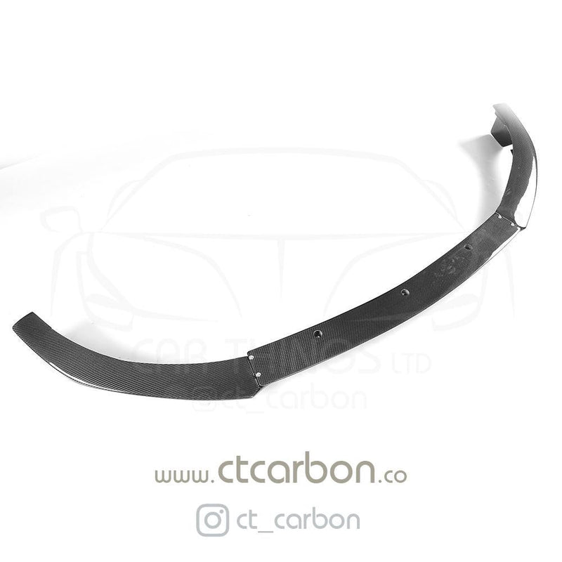 Load image into Gallery viewer, MERCEDES C63 W205 SALOON/ESTATE CARBON FIBRE SPLITTER - B-STYLE - CT Carbon
