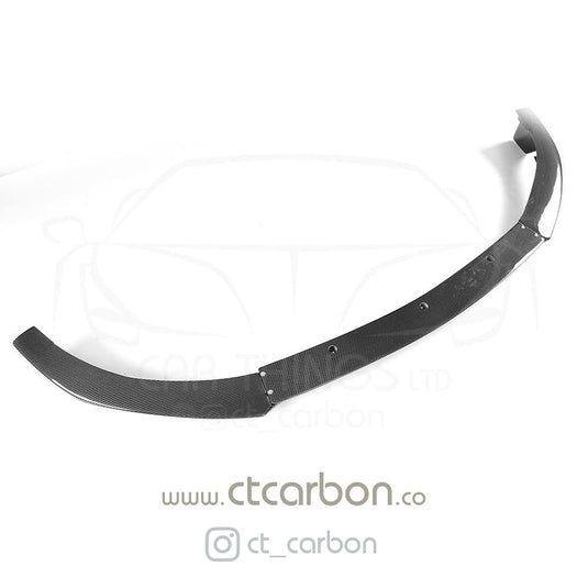 MERCEDES C63 W205 SALOON/ESTATE CARBON FIBRE SPLITTER - B-STYLE - CT Carbon