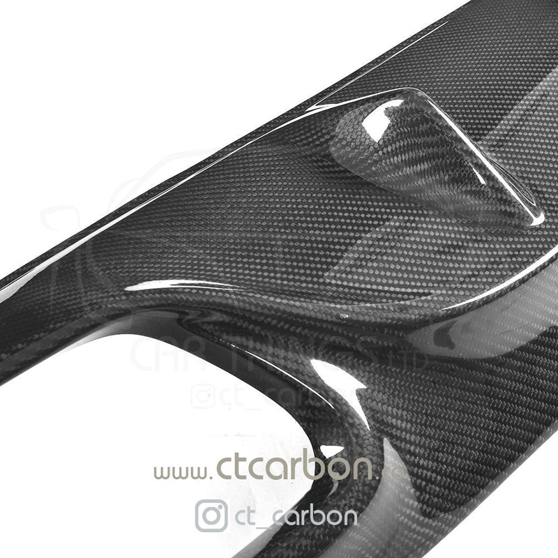 Load image into Gallery viewer, MERCEDES C63 W205 COUPE CARBON FIBRE DIFFUSER - OE STYLE - CT Carbon
