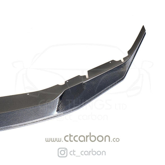 BMW M5 F90 CARBON FIBRE SPLITTER - GTS STYLE - CT Carbon